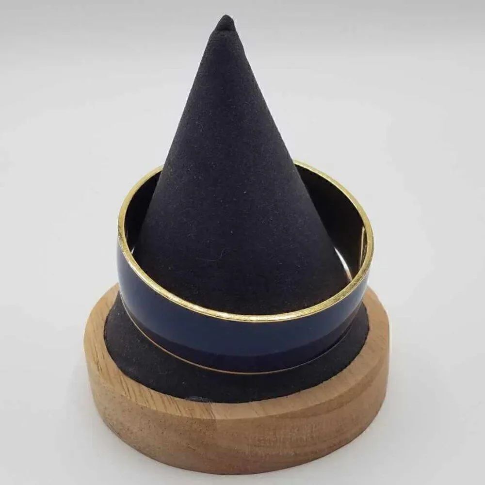 J Crew Navy Enamel Bangle - Picture 4 of 6